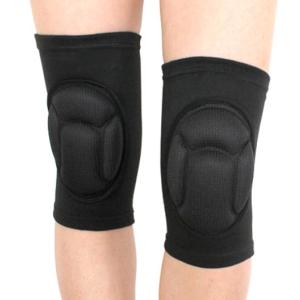 並行輸入品】膝サポーター ブラック 膝当て クッション ニーパッド 膝