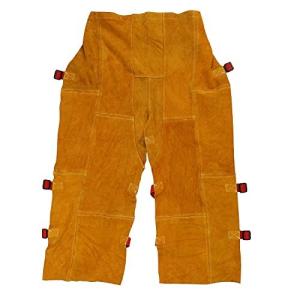CAMPWAY 溶接ズボン 安全作業ズボン 防護服 耐熱 防炎 ズボン 男女兼用 耐磨耗 耐熱 耐高温 防炎 やけど防止 66cmx90cm