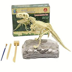 UTST 恐竜 化石 発掘 おもちゃ キット ティラノサウルス マンモス 知育 知的 興味 子供用 景品 ギフト プレゼント に