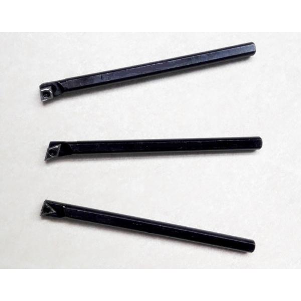 内径ボーリングバー8mm 3本セット  三菱チップ付属