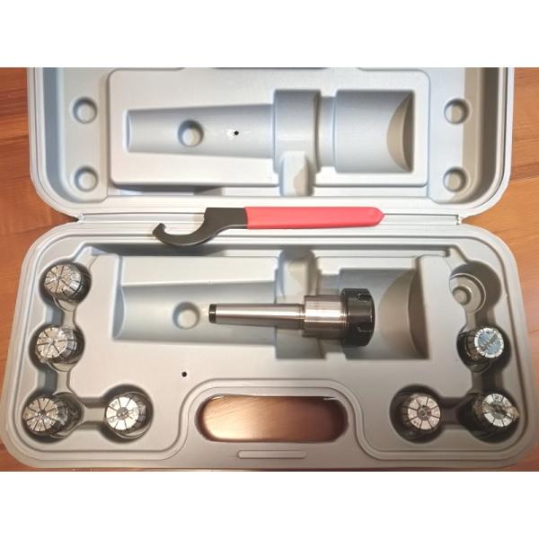 ミーリングチャックセット コレットチャックセット 主軸テーパー MT2 ER25　7PCS