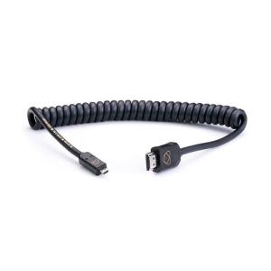 ATOMOS  ATOMFLEX PRO HDMI COILED CABLE (Micro to Full 40cm