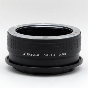 《新品》 RAYQUAL (レイクォール) マウントアダプター オリンパスOMレンズ/ライカSLTLボディ用〔メーカー取寄品〕｜ymapcamera