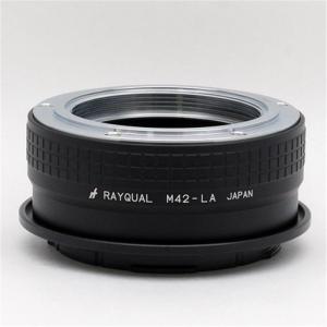 《新品》 RAYQUAL (レイクォール) マウントアダプター M42レンズ/ライカSLTLボディ用｜ymapcamera