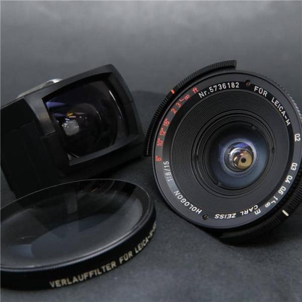 《良品》Leica ホロゴン M 15mm F8 ファインダーフィルターセット