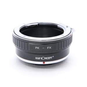 《美品》K&F Concept マウントアダプター ペンタックスKレンズ/フジフイルムXボディ用