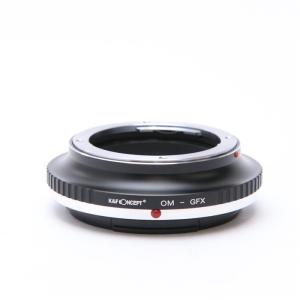 K&F Concept マウントアダプター オリンパスOMレンズ/フジフイルムGFXボディ用 KF-OMG