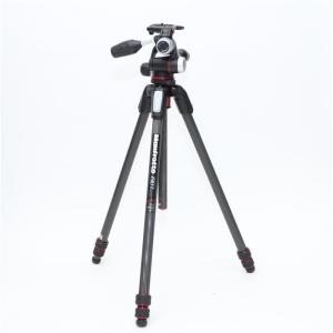 《難有品》Manfrotto 190Tカーボンファイバー三脚3段RC2付3ウェイ雲台キット｜ymapcamera