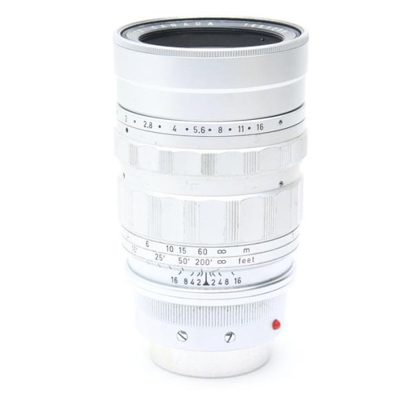 《並品》Leica ズミクロン L90mm F2 レンズフード組込