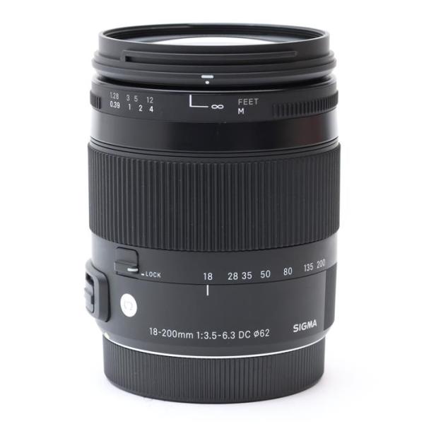 《良品》SIGMA C18-200mm F3.5-6.3 DCMACRO OS HSM (キヤノンE...