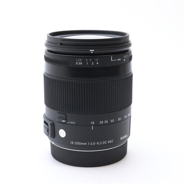 《良品》SIGMA C18-200mm F3.5-6.3 DCMACRO OS HSM (キヤノンE...