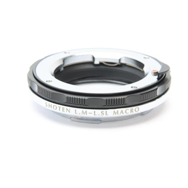 《美品》SHOTEN マウントアダプター ライカMレンズ/ライカSLボディ用 ヘリコイド付 LM-L...