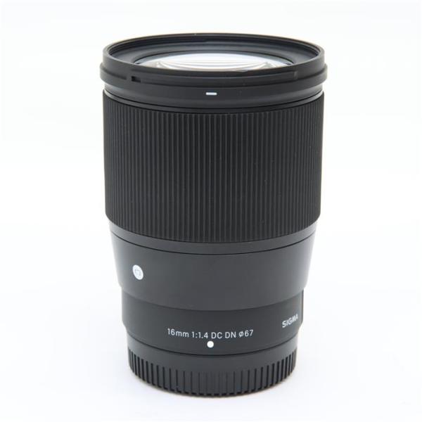 《良品》SIGMA C 16mm F1.4 DC DN (フジフイルムX用)