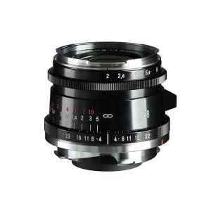 《新品》 Voigtlander（フォクトレンダー）ULTRON Vintage Line 28mm F2 Aspherical TypeII VM(ライカM用) ブラック｜ymapcamera