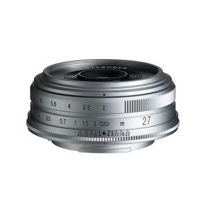 《新品》 Voigtlander（フォクトレンダー）ULTRON 27mm F2 X-mount（フジフイルムX用）シルバー｜ymapcamera