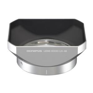 《新品アクセサリー》 OLYMPUS（オリンパス） レンズフードLH-48（12mm F2.0用　金属）｜ymapcamera