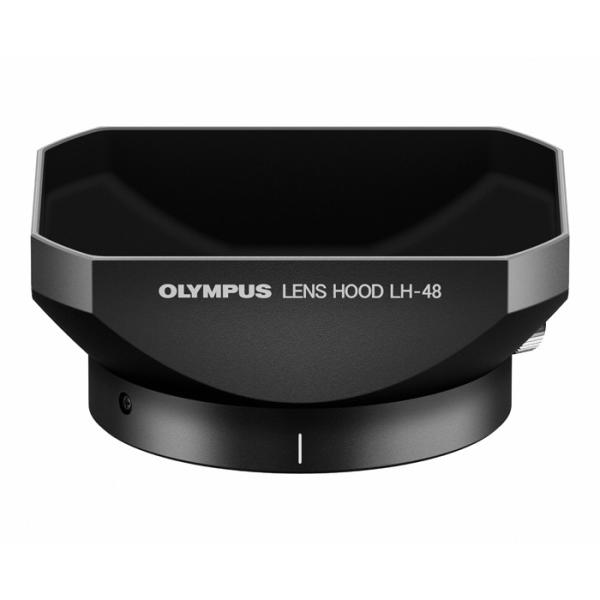 《新品アクセサリー》 OLYMPUS（オリンパス） 金属レンズフード LH-48 ブラック