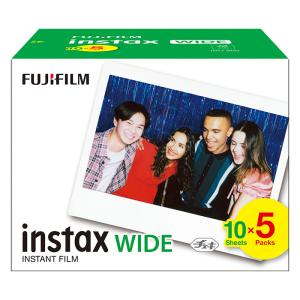 instax WIDE 富士フイルム 5パック 5
