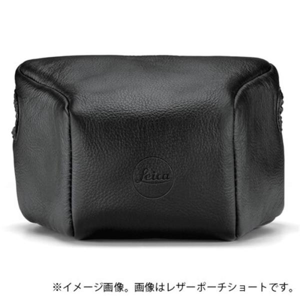 《新品アクセサリー》 Leica (ライカ) M10用 レザーポーチ ロング ブラック[ カメラケー...