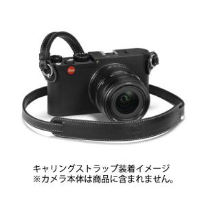 《新品アクセサリー》 Leica(ライカ) X/M用キャリングストラップ ブラック [ ストラップ ]【メーカー価格改定対象(2024年6月12日より)】｜ymapcamera