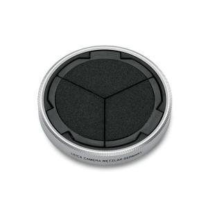 Leica  D-LUX7用 オートレンズキャップ シルバー/ブラック