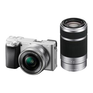 《新品》 SONY (ソニー) α6400 ダブルズームレンズキット ILCE-6400Y S シルバー｜ymapcamera