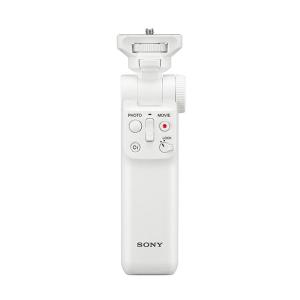 《新品アクセサリー》 SONY (ソニー) ワイヤレスリモートコマンダー機能付シューティンググリップ GP-VPT2BT W ホワイト｜ymapcamera