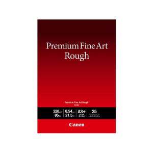 《新品アクセサリー》 Canon（キヤノン）プレミアムファインアート・ラフ A3+ 25枚 FA-RG1 〔メーカー取寄品〕｜ymapcamera