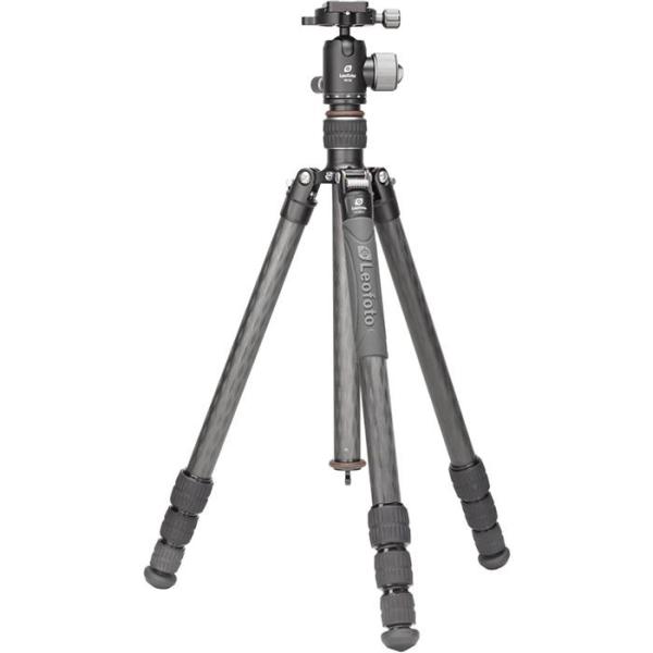 《新品アクセサリー》 Leofoto  (レオフォト) トラベラーカーボン4段三脚 LX-254CT...