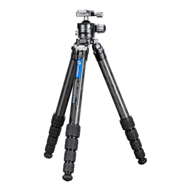 《新品アクセサリー》 Leofoto  (レオフォト) カーボン5段三脚 LQ-365C+LH-47...