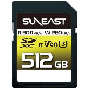 《新品アクセサリー》 SUNEAST (サンイースト) ULTIMATE PRO SDXC 512GB UHS-II SE-SDU2512GA300｜ymapcamera