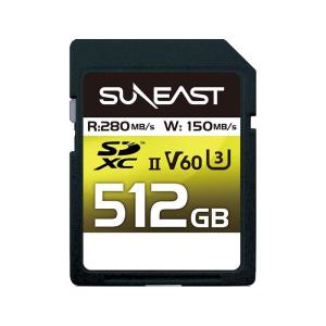 《新品アクセサリー》 SUNEAST (サンイースト) ULTIMATE PRO SDXCカード 512GB UHS-II V60 U3 SE-SDU251 〔メーカー取寄品〕｜ymapcamera