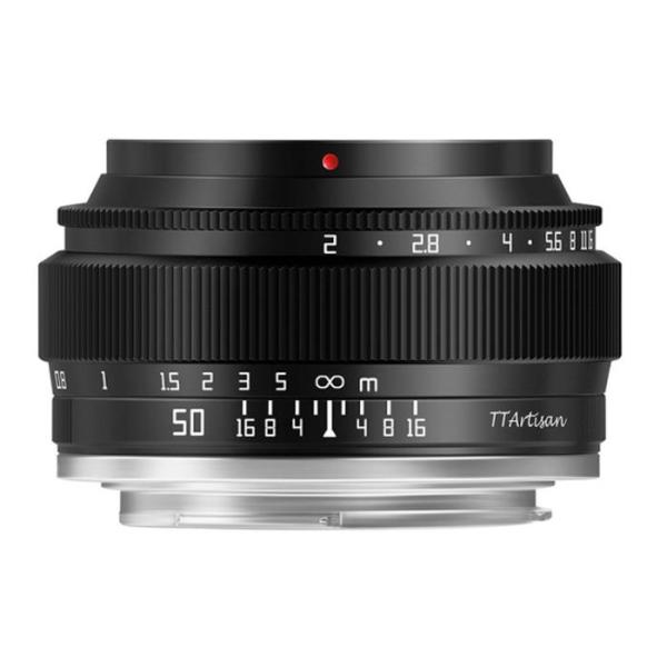 《新品》 銘匠光学 (めいしょうこうがく)TTArtisan 50mm F2 (EOS M用) ブラ...