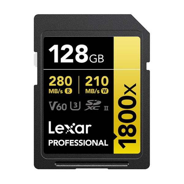 《新品アクセサリー》 LEXAR (レキサー)  Professional 1800x SDXCカー...