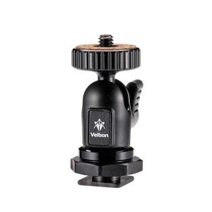 《新品アクセサリー》 Velbon (ベルボン) カメラアクセサリーシュー小型自由雲台 QHD-21 ACC｜ymapcamera
