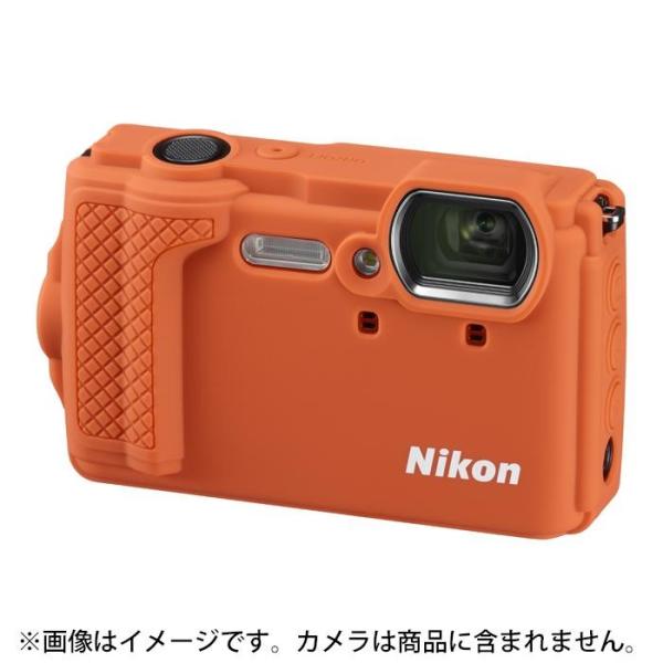 《新品アクセサリー》 Nikon (ニコン) シリコンジャケット CF-CP3 オレンジ [ カメラ...