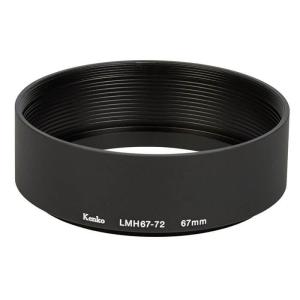 《新品アクセサリー》 Kenko (ケンコー) レンズメタルフード レンズ側67mm フード先端側72mm ブラック｜ymapcamera