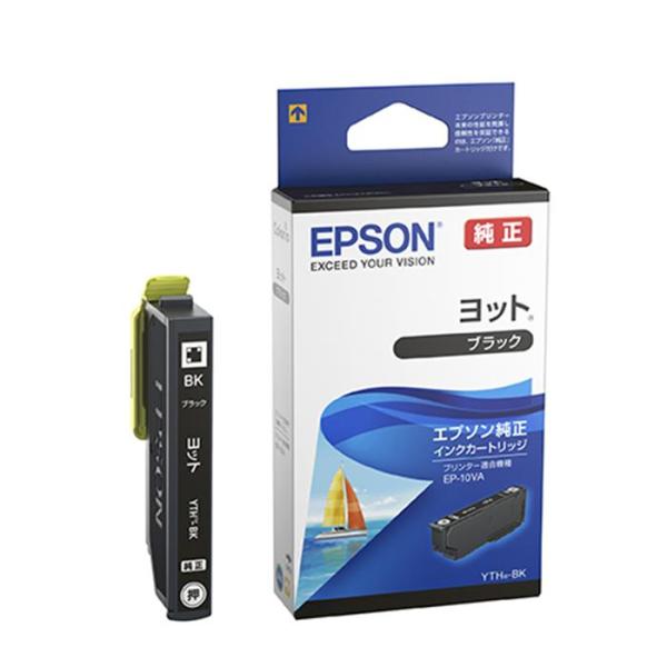 《新品アクセサリー》 EPSON(エプソン) インクカートリッジ (ヨット) YTH-BK ブラック