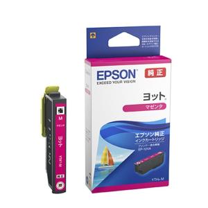 《新品アクセサリー》 EPSON(エプソン) インクカートリッジ (ヨット) YTH-M マゼンタ｜ymapcamera