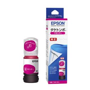 《新品アクセサリー》 EPSON(エプソン) インクボトル タケトンボ TAK-M-L  マゼンタ（増量タイプ）｜ymapcamera