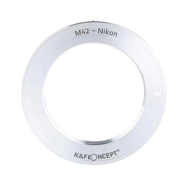 《新品アクセサリー》K&amp;F Concept (ケーアンドエフ・コンセプト) M42レンズ/ニコンFボ...