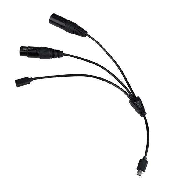 《新品アクセサリー》 NANLITE（ナンライト） USB-C to DMX ケーブルスプリッター ...