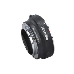 Commlite マウントアダプター キヤノンEFソニーE用 AF対応 電子接点付 CM-EF-NEX B ブラック