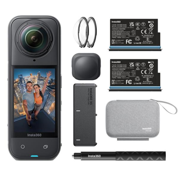 《新品》 Insta360 (インスタサンロクマル) X5 エッセンシャルバンドル CINSAAHA...