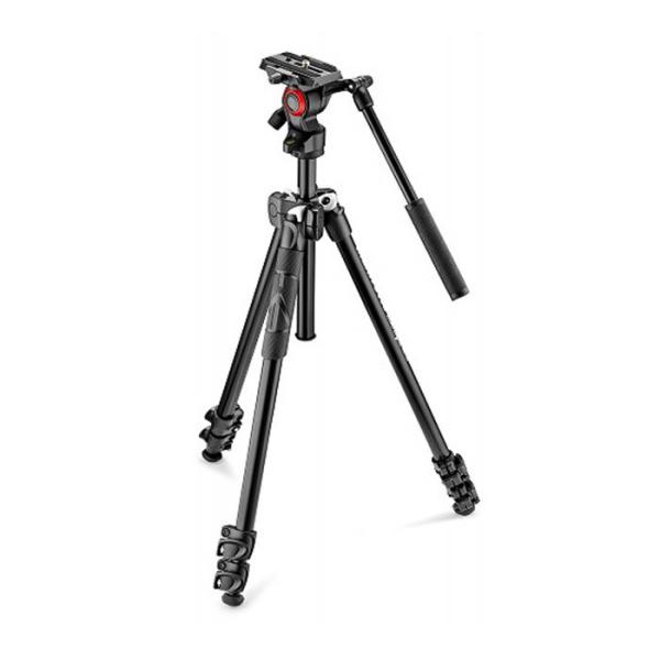 《新品アクセサリー》 Manfrotto (マンフロット) ビデオ三脚キット 290LIGHT + ...