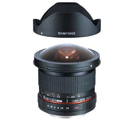 《新品》 SAMYANG（サムヤン） 8mm F3.5Fish-eye  CSII (キヤノンEF用...