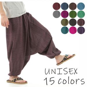 サルエルパンツ アラジンパンツ ストライプ タイパンツ メンズ