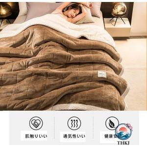 毛布 掛け毛布 2 枚合わせ ダブル ブランケ...の詳細画像4