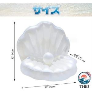 貝殻 浮き輪 シェル 游泳圈 プール 海 遊び...の詳細画像4