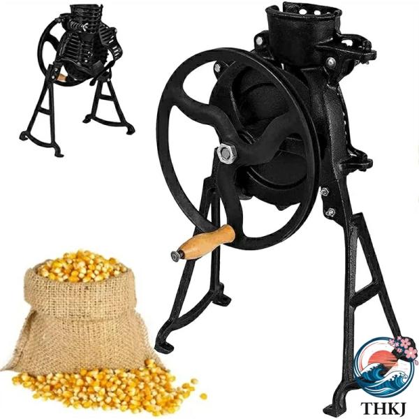 手動トウモロコシ脱穀機 トウモロコシ脱穀機 40 60kg h の商用手動トウモロコシ皮むき器 ヘビ...
